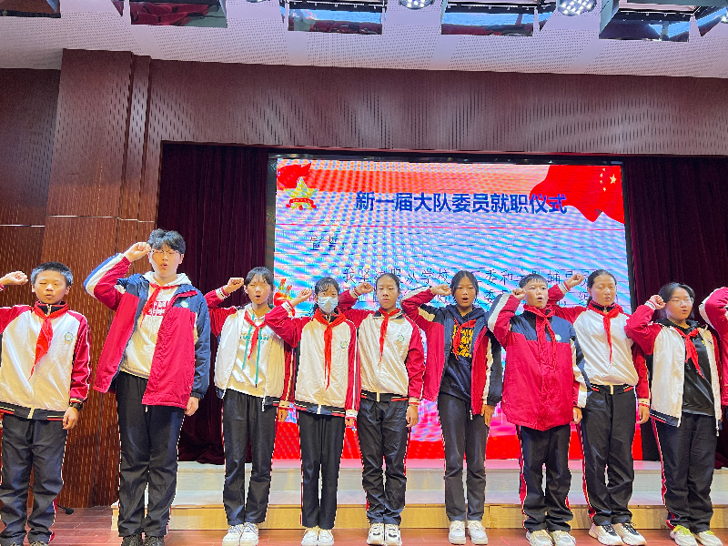 青浦区沈巷中学第十八届少代会 学习二十大...